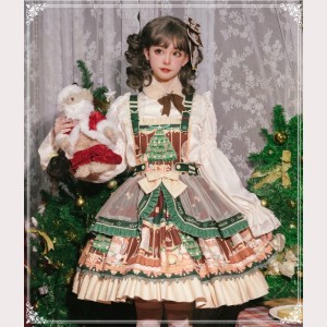 Christmas Story Sweet Lolita Outfit by YingLuoFu (SF80)